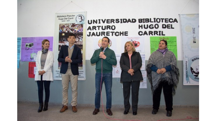 La Bibilioteca Hugo del Carril ofrece pasantías a estudiantes de la UNAJ